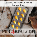 Leopard Miracle Of Honey Instructions cialis1